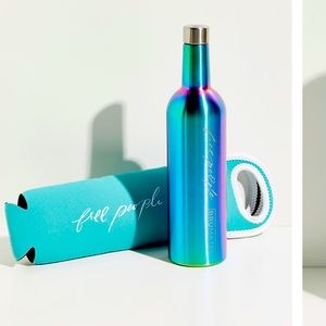 Free People Wine Insulator and Bag